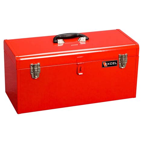 excel 20 in portable lift out tray steel tool box|excel 3 drawer toolbox.